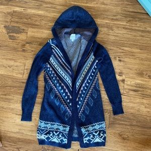 Women’s fall Indian print cardigan!